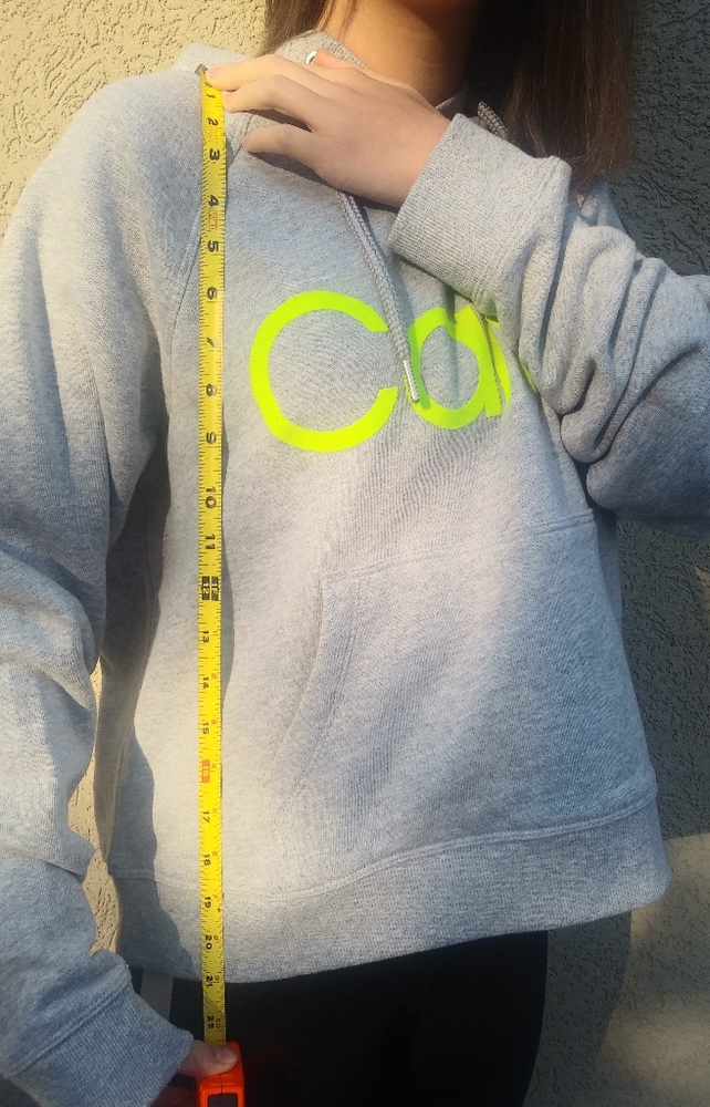 NWT Calvin Klein Gray Hoodie Performance M - Picture 9 of 9